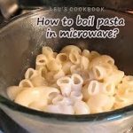 How do I cook raw pasta in the microwave?