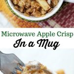 Microwave Apple Crisp in a Mug