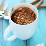 One-Minute Coffee Cake in a Mug - Yummy Healthy Easy