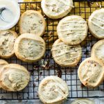 slice and bake Pecan shortbread cookies - Foodness Gracious