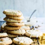 slice and bake Pecan shortbread cookies - Foodness Gracious