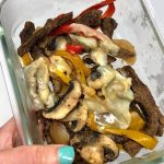 Low Carb Philly Cheesesteak Meal Prep - Lauren Fit Foodie