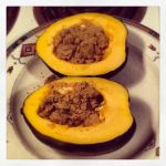 Sausage and Apple Stuffed Acorn Squash – Hangry with a side of Healthy