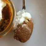 1 Minute Single Serving Pumpkin Pie | lifeoverlunch