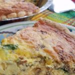 Broccoli Chorizo Quiche with a Smokey Chipotle Crust ~ Now From Scratch