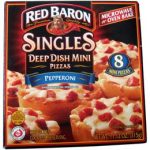 REVIEW: Red Baron Singles: Pepperoni Deep Dish Mini Pizzas - The Impulsive  Buy