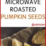 Microwave Roasted Pumpkin Seeds Recipe | CDKitchen.com
