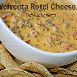 Velveeta Rotel Cheese Dip | Where Flours Bloom