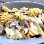Shiitake Mushroom Brie Macaroni and Cheese - Salad Hater