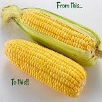 Cooking Corn in the Microwave - Silk Free Corn on The Cob - No Shucking