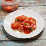 Simple Tomato Salad | Just Microwave It