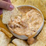 The BEST Skillet Queso Dip - I Am Homesteader