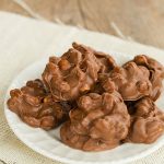 Slow Cooker Chocolate Covered Peanuts - Pretty Handy Girl