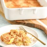Take-out Tuesday, 1-2-3-4 Corn & Zucchini Casserole | The Painted Apron