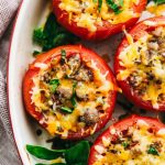 Cheesy Stuffed Tomatoes with Sausage - Pehal News