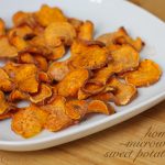 easy, homemade microwave sweet potato%20chips | Sweet Anna's