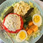 Tea Room Tuna Salad Plate #FishFriday – Palatable Pastime Palatable Pastime