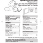 Panasonic NN-T945 User Manual - Page 1 of 60 | Manualsbrain.com
