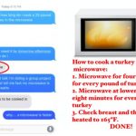 Experts Say Cooking Turkey In Microwave Is Totally Safe.