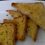 Microwave Garlic and Mint Multi grain bread Toast – My Kitchen Treats