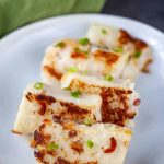 Chinese Turnip Cake (蘿蔔糕) Lo Bak Go | Oh My Food Recipes