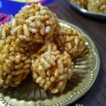 Murmura laddu/ Pori Urundai/ Puffed rice balls/ Laiya ke laddu/ kids snack/  2 ingredients/ Vegan balls – Spreading Smiles – Rita