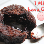Microwave Eggless Molten Lava Cake Recipe / 1 Min Lava Cake Recipe - Yummy  Tummy