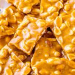 Microwave Peanut Brittle Recipe (VIDEO) - Cleverly Simple