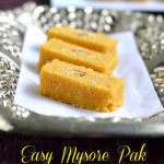 Instant mysore pak recipe, Microwave mysore pak, How to make instant mysore  pak | Sandhya's recipes