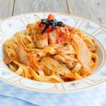 Microwave Chicken Fettuccine Alfredo Pasta Bake | Just Microwave It