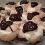 Choux Pastry filled with Napoleon Cream topped with Chocolate Ganache –  Recipes Worth Making