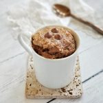 Healthy Peanut Butter Mug Cake - Single Serving Vegan Dessert