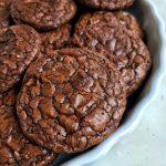 The BEST Flourless Fudgy Chocolate Brownie Cookies (full batch!) –  Scientifically Sweet