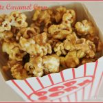 Easy Microwave Caramel Popcorn - Happy Happy Nester