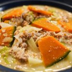 Quick Microwave Minced Pork Pumpkin Cream Cheese Soup (diet soup diet  dietsoup healthy soup low carb lose weight loss low calorie keto) |  dietsoup.life