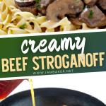 Beef Stroganoff | Beef stroganoff, Beef, Comfort food