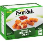 Farm Rich Breaded Mozzarella Cheese Sticks, High Protein Snack, Frozen, 24  oz - Walmart.com | Farm rich snacks, Farm rich, Mozzarella sticks
