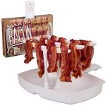 Microwave Bacon Cooker - The Original Makin Bacon Microwave Bacon Rack -  Reduces Fat up to 35% : Amazon.co.uk: Home & Kitchen