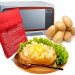 Perfect for Baking Potatoes Baking Cooking Bag Cooker Bag Baked Potatoes  Rice Pocket Fabric Potato Cooker Pouch Potato Express Pouch TOPofly Red  Washable Microwave Potato Bag Home & Kitchen Cooking & Dining