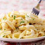 Olive Garden Asiago Fettuccine Alfredo Copycat MICROWAVE Recipe – The  Blonde On A Budget