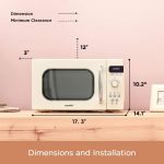 low price COMFEE Retro Countertop Microwave Oven with Compact Size,  0.7Cu.ft/700W, Passionate Red & Nostalgia New and Improved Wide 2-Slice  Toaster, Perfect For Bread, Retro Red discount -staging.elektroheizung.com