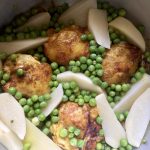 Chicken Tajine with Potatoes and Peas - Mise en Spice