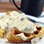 Keto Biscuits and Gravy with One Minute Mug Biscuits | Dotting the Map