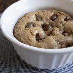 Single Serving Deep Dish Chocolate Chip Cookie To Eat, Drink & Be Married