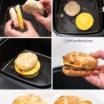 AIR FRYER Frozen Breakfast Sandwiches Biscuits HOW TO RE-HEAT ?