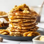 Vegan Apple Pancakes (The Best Fall Breakfast!) - Dairy Free for Baby