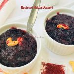 Beetroot Halwa in microwave | velvety smooth sweet dish cooked with beetroot