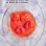 Burst sweet cherry tomato pasta; with burrata, crispy rosemary and  chickpeas - PassionSpoon