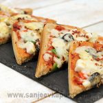 Frozen French bread pizzas three ways – Dude With a Fork