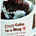 Crazy Cake in a Mug - No Eggs, Milk or Butter, Ready in Minutes - Sweet  Little Bluebird